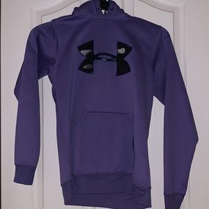 Purple Under Armour Hoodie